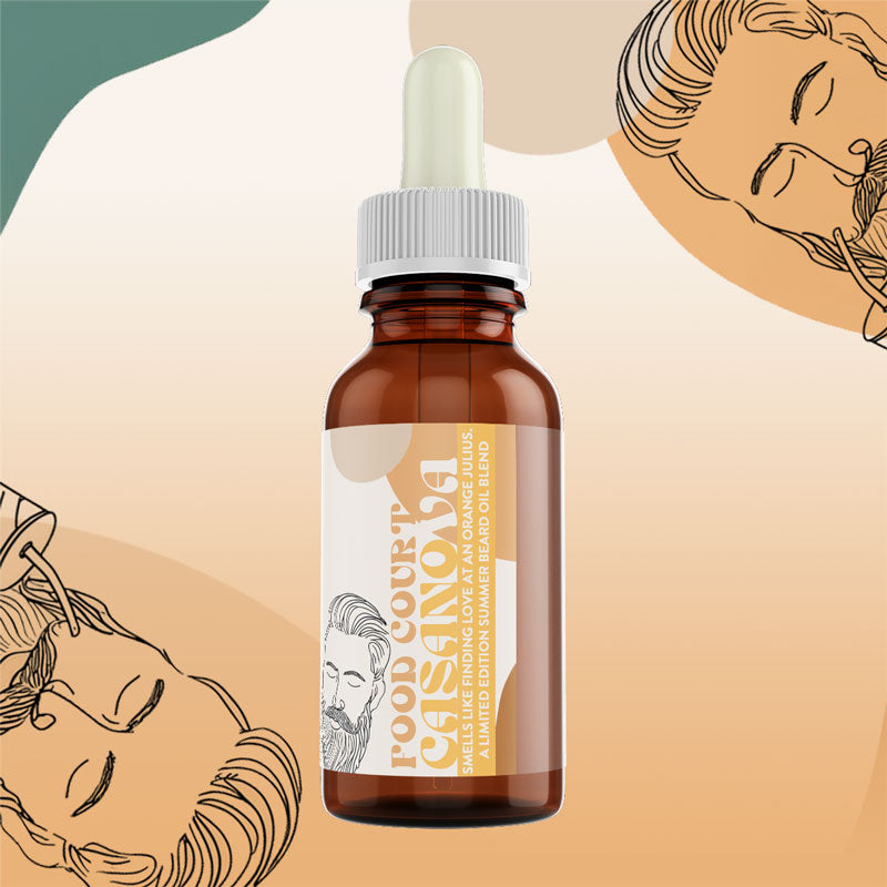 sweet orange beard oil for men