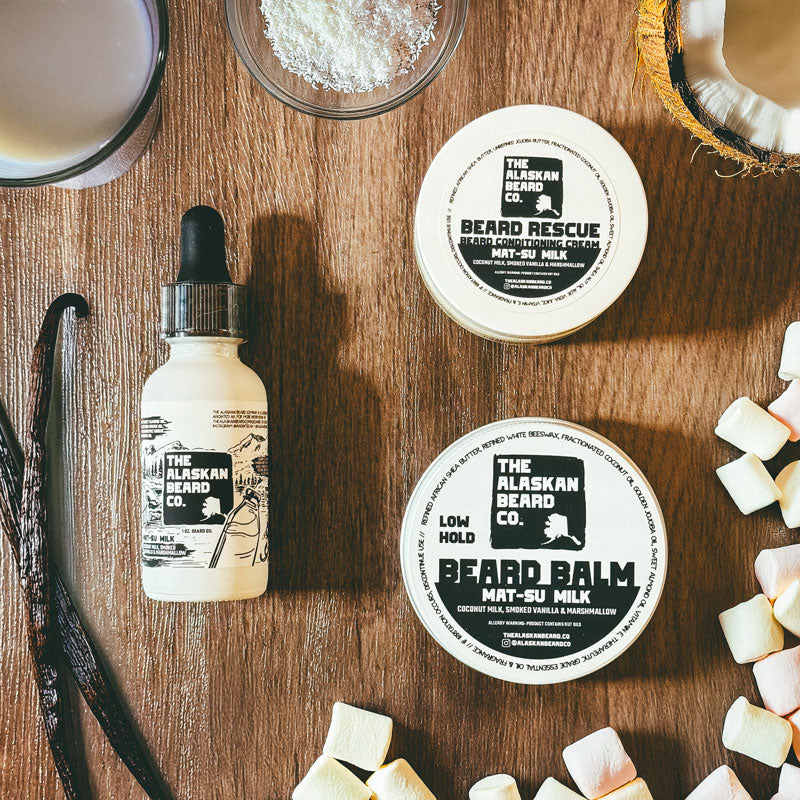 best alaskan beard company products milkman