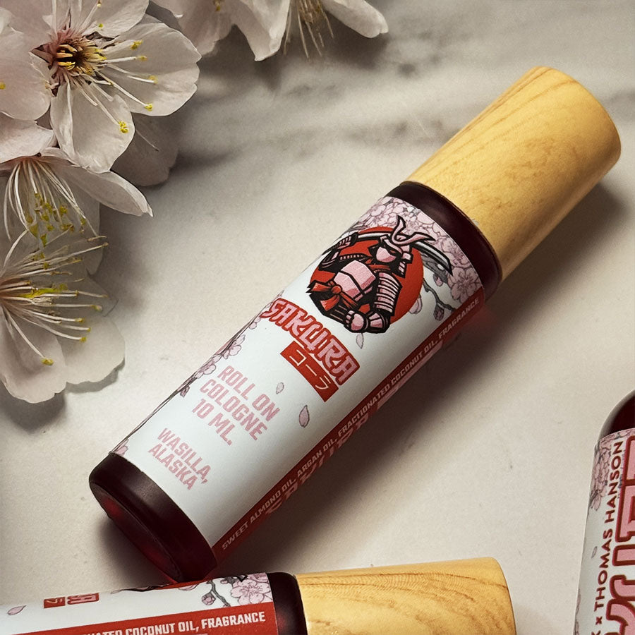 authentic japanese sakura cola cologne oil