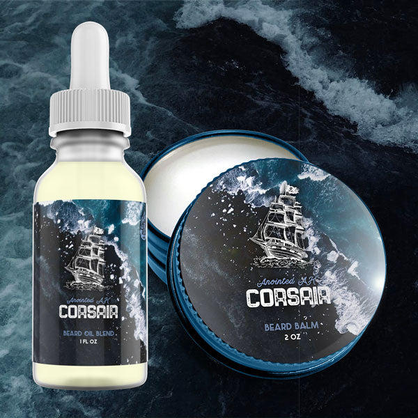 Corsair A Bold Seafarer Spiced Beard Oil Made In Alaska Anointed AK