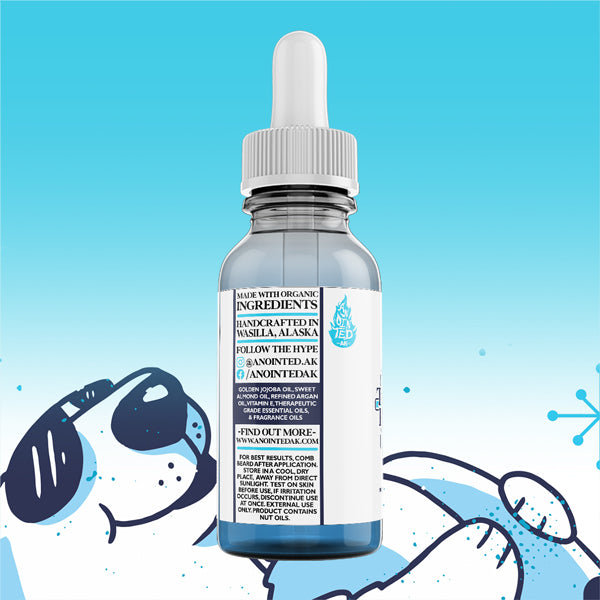 blueberry mint beard oil